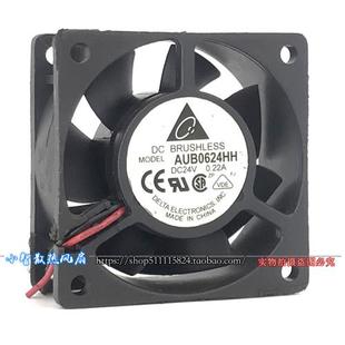 6025 AUB0624HH 6cm 24V 变频器散热风扇 正品 0.22A DELTA