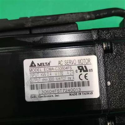 ECMA-C30604FS 伺服电机成色漂亮保修三个月  议价