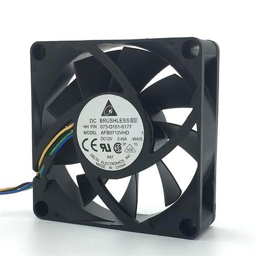 原装7CM 7020 12V 0.40A PWM机箱CPU 散热器 风扇AFB0712VHD