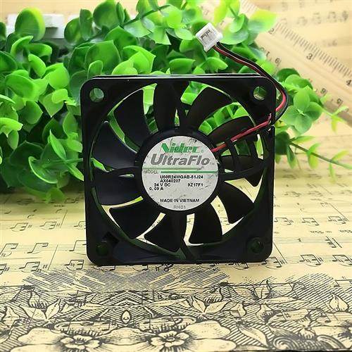 原装 Nidec 静音U60R24MGAB-51J24 AX640207 24V 0.09A 风扇 6015