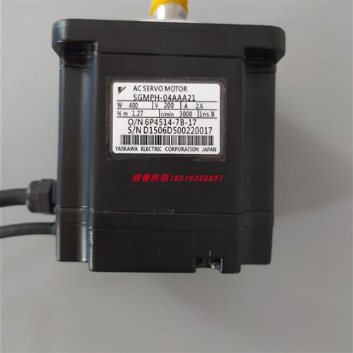 SGMPH-04AAA21电机 现货供应 400W质保1年