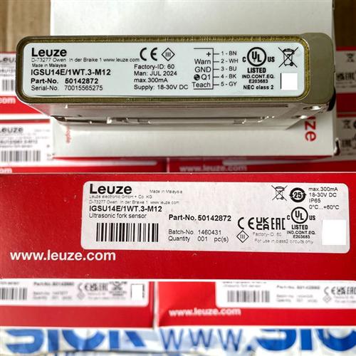 劳易测超声波槽型传感器GSX14E/1WT.3-M12 GSX14E/LWT.3-M12