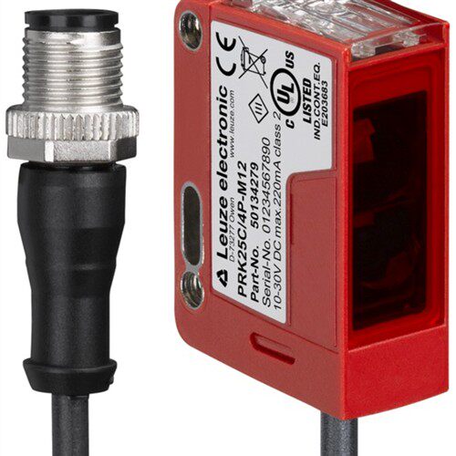 劳易测PRK25C.D1/2N-200-M12镜反射型光电感测器