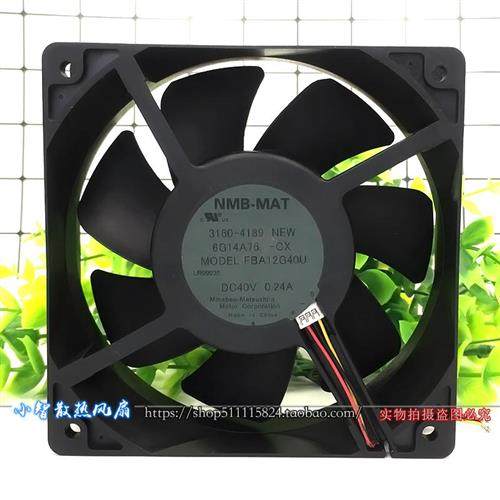 原装Panaflo松下 12038 40V 0.24A FBA12G40U 4D17CW-X 120*38MM