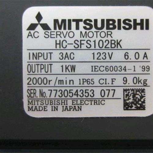 低价销售电机HC-SFS102BK议价