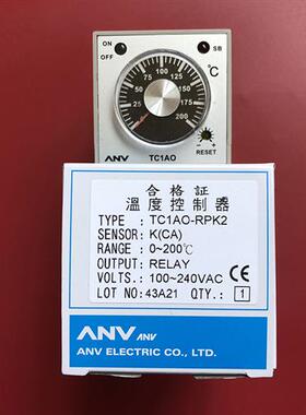 台湾士研温控器TC1AO-RPK2原装正品假一罚十