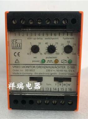 原装正品IFM 传感继电器 D45127 DD0022 控制器