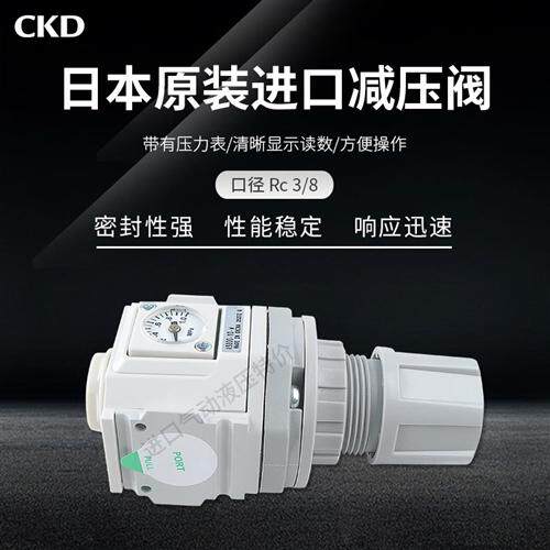 R3000-10-W 日本CKD减压阀3分原装全新
