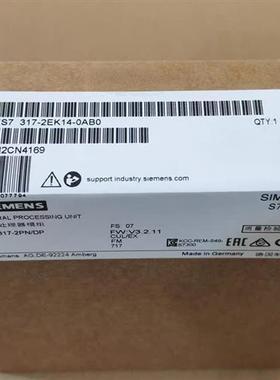 全新正品未开封6ES7317-2EK14-0AB0 6ES7 317-2EK14-0AB0现货销售