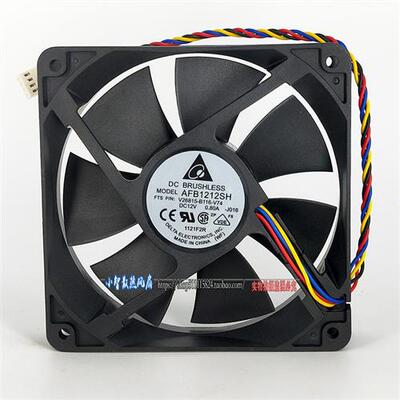 AFB1212SH 12V 0.80A 12025 12CM厘米机箱大风量PWM散热风扇