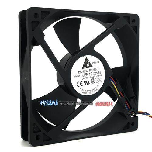 12025 12V 0.58A 12CM 4线PWM温控双滚珠机箱风扇 EFB1212VH,运动/瑜伽/健身/球迷用品,训练花剑整剑,淘宝优惠券,粉丝福利购,淘宝优惠卷