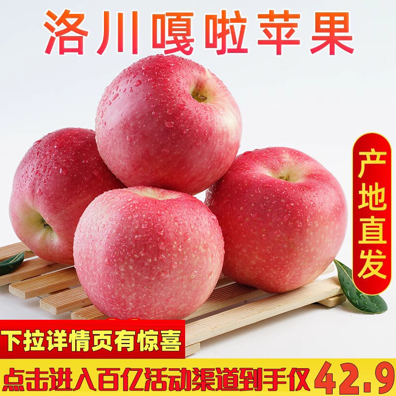 陕西洛川嘎啦苹果 新鲜现摘应季水果精选整箱批发怎么样,好用不?