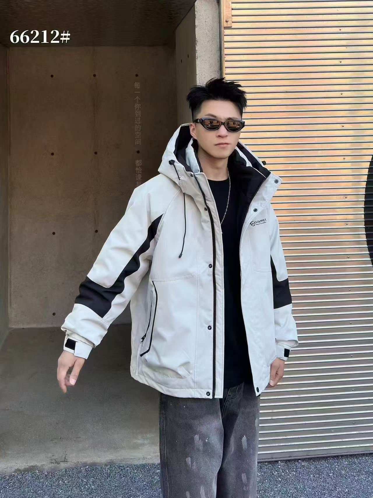 12K新款男士羽绒服外套宽松休闲时尚潮流外套