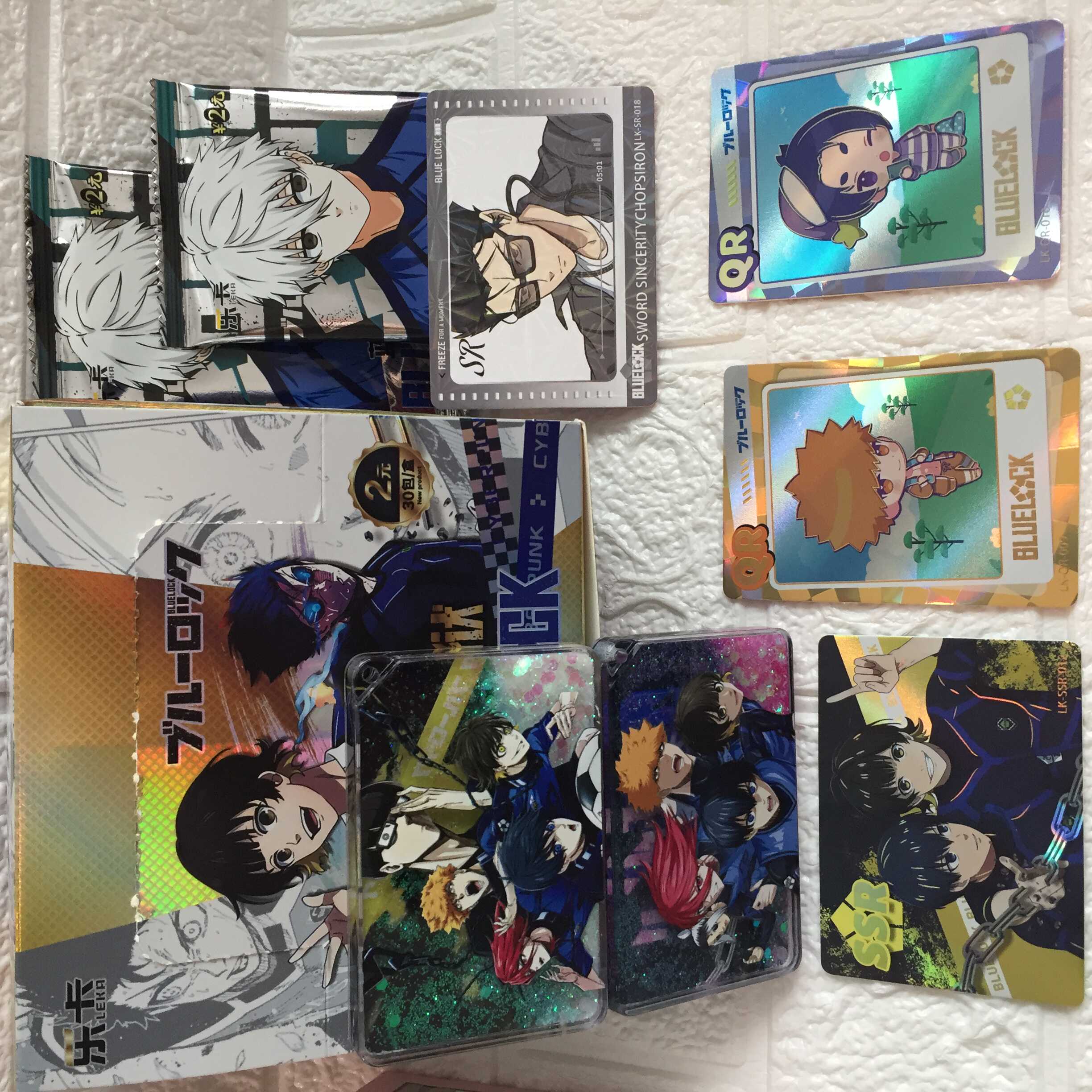 收藏卡牌乐卡蓝色监狱集换式