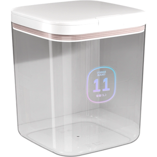 2025新款米桶家用防虫防潮密封面粉储存罐装大米收纳盒储米箱10斤