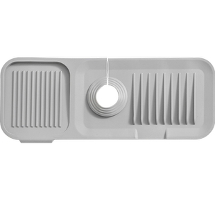 厨房洗碗水槽防水贴水池台面边缝隙挡水条洗手盆边缘防水防霉填补