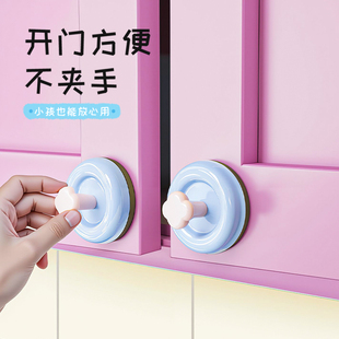 吸盘门把手强力式玻璃橱柜门拉手开冰箱神器多功能推拉门镜柜浴室