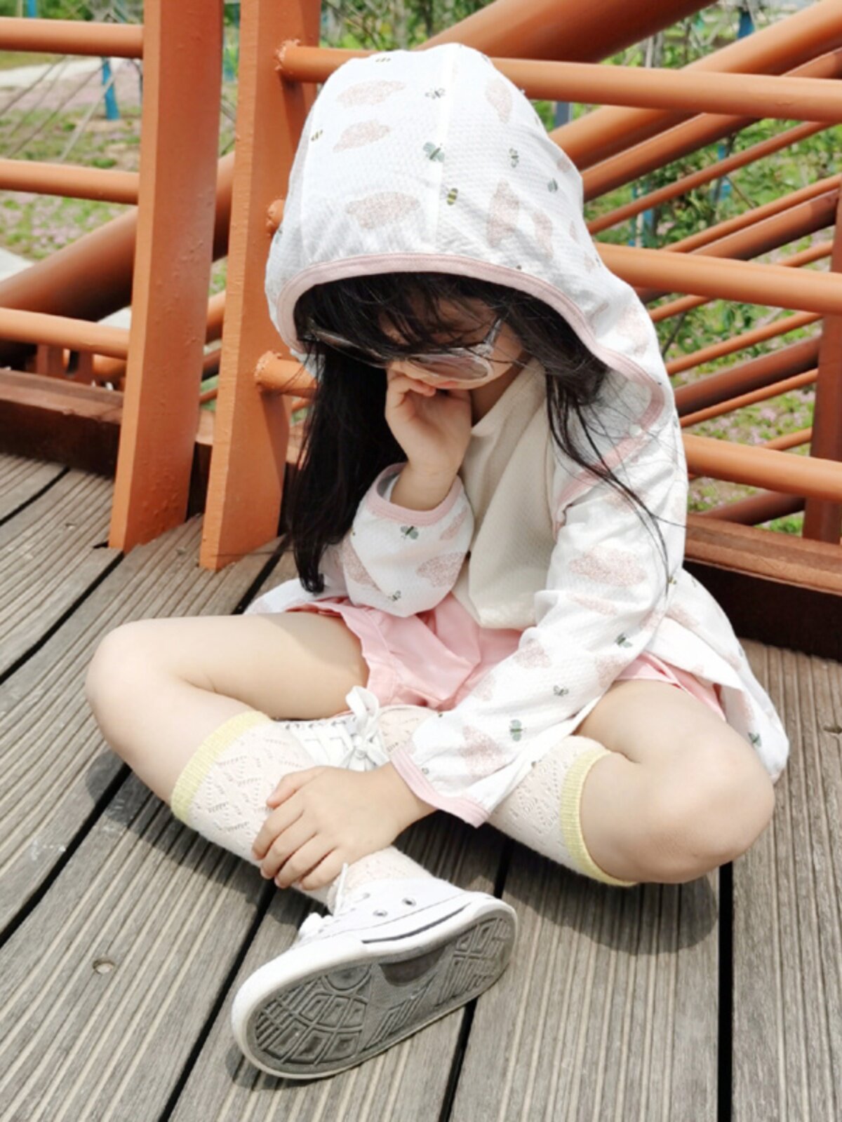 안녕 자기야 중대형 아동 자외선 차단 의류  용 여름 자외선 차단 셔츠 소년 소녀 다용도 캐주얼 에어컨 셔츠 순면