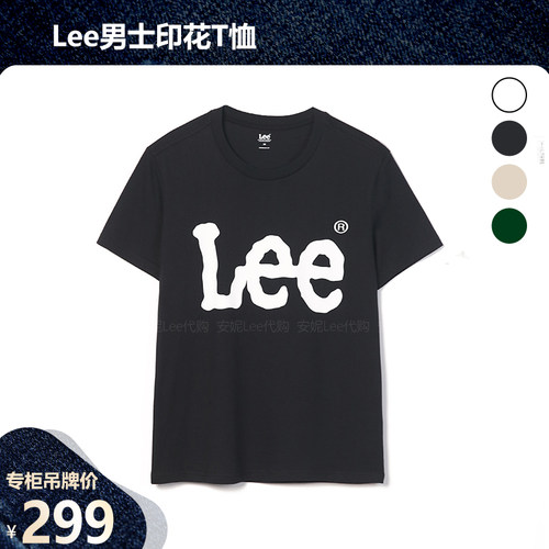 Lee短袖休闲T恤商场款