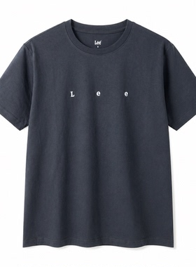 Lee春夏新款刺绣字母纯棉圆领T恤LMT010165207754-A07958-K14000
