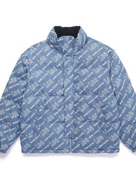 Lee商场款男士冬装牛仔布保暖羽绒服老花LMT003716101220-A02169