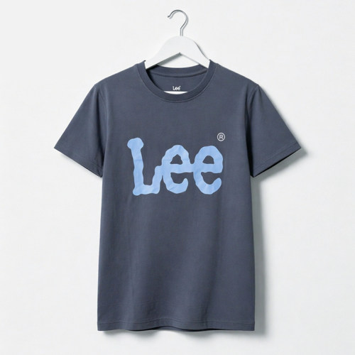 Lee春夏新款经典印花logo圆领短袖T恤LMT0104103RX00F-A07958