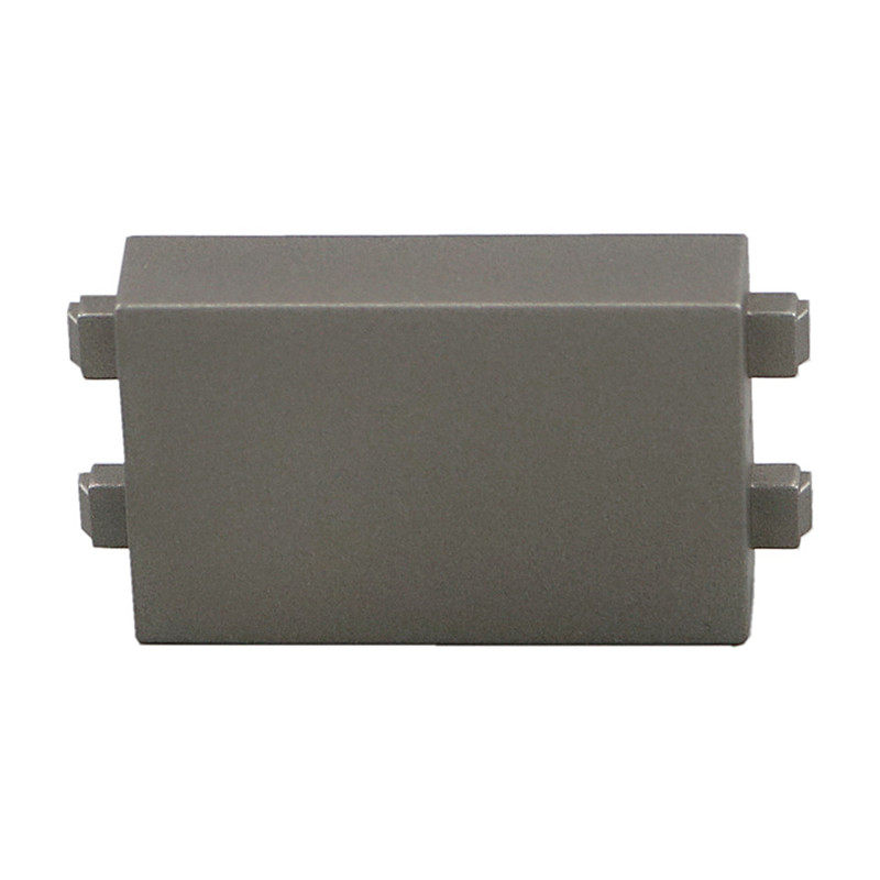 深灰色空白模块填空配件芯子 开关插座面板填洞封盖挡板一位128型