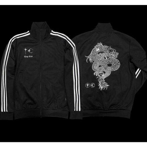 高款系列 Thug club联名龙纹外套运动夹克 重磅 顶