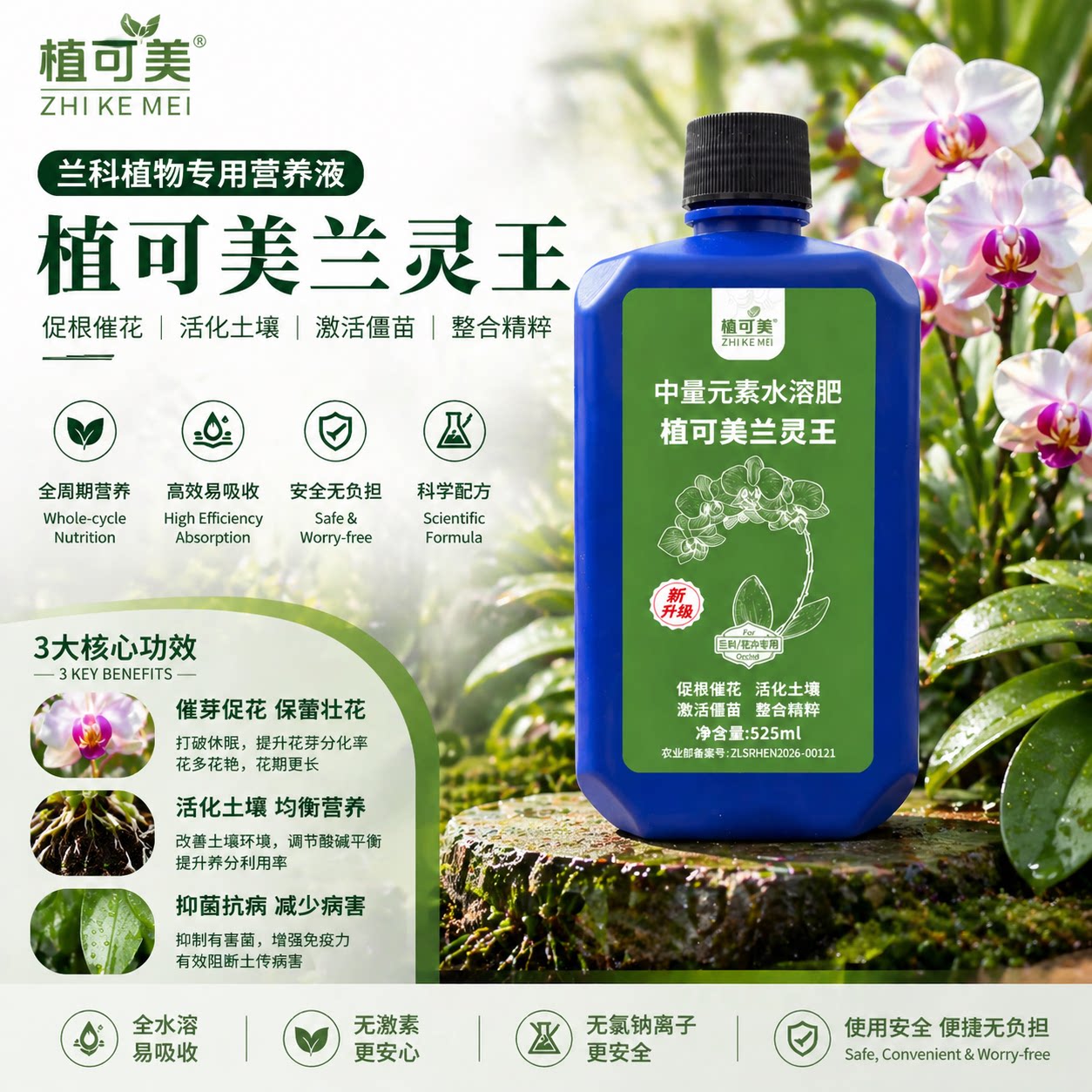 农业部备案正品兰灵王图片