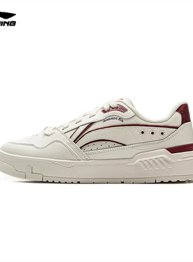 李宁板鞋女款2025新款COMMON 80s蛇年配色新年红色休闲低帮运动鞋