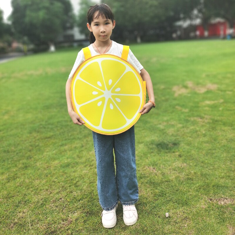 新款万圣节成人服装可爱创意水果扮演服青柠cos柠檬片派对演出服