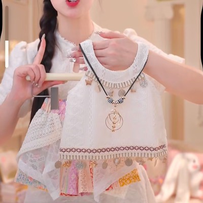 女童套装夏季半身裙两件套