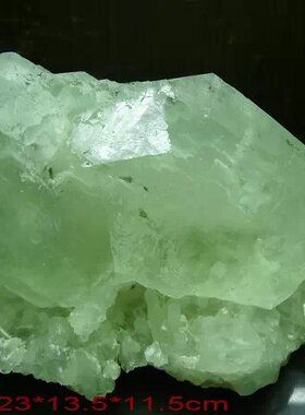 萤石Fluorite + 水晶 精品矿物晶体矿物标本矿石原石宝石观赏石