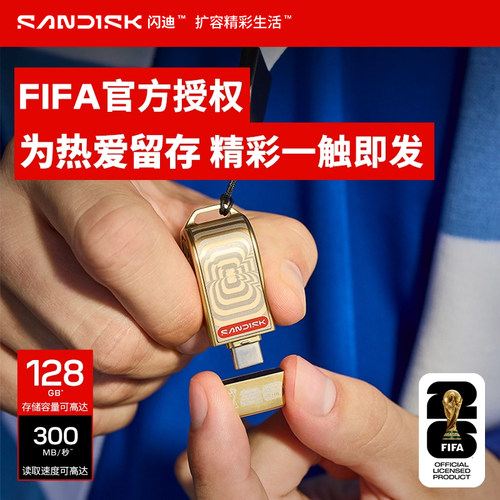 128GType-C双口，加密高速传输