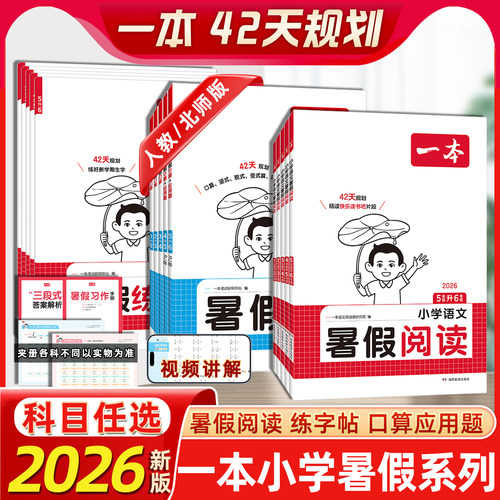 一本小学暑假阅读专项训练