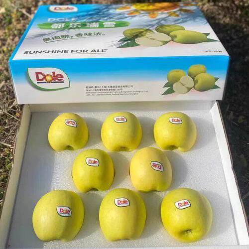Dole都乐瑞雪苹果新鲜水果新品纯脆甜口5斤青苹果比王林好吃包邮