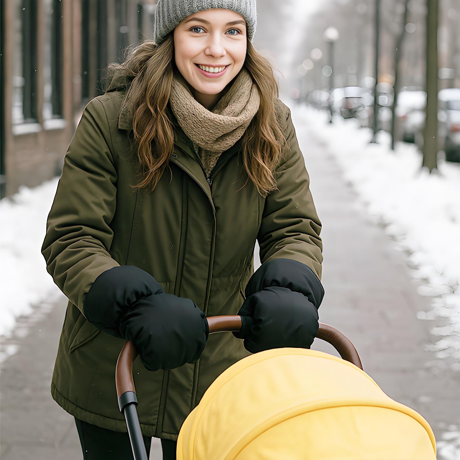 joycare婴儿车保暖手套防水加绒