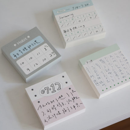 7月新品小便签5cm手账打底素材便签纸