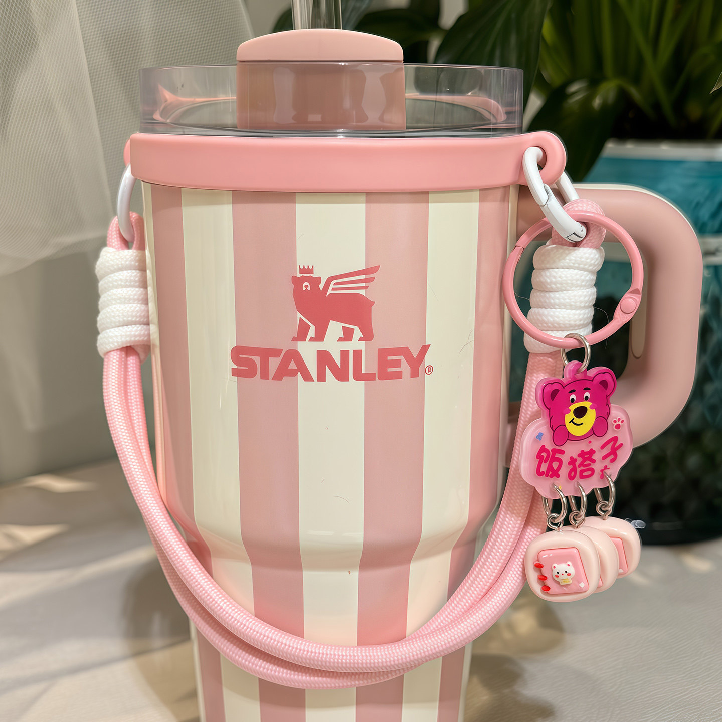 适配stanley保温杯手提绳杯套图片