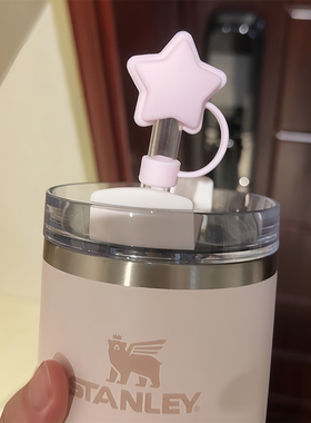 适用于Stanley保温杯配件吸管套耐热硅胶史丹利吸管防尘塞吸管帽