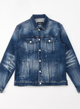 2025DS春秋新款潮流水洗个港分ing夜店渣男学生牛仔休闲D2外穿