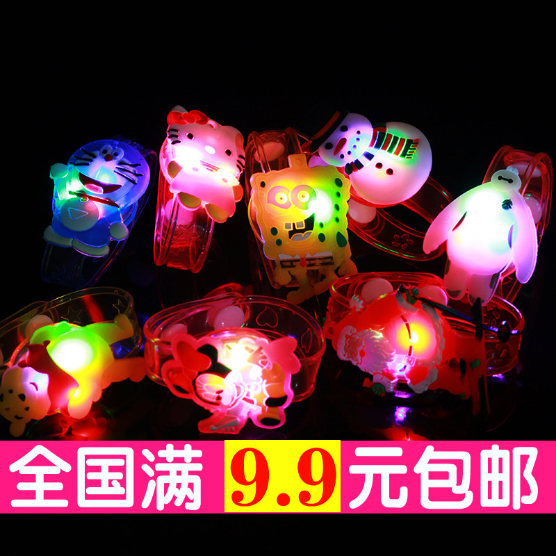 儿童发光手表手腕带玩具卡通闪光LED手环手镯宝宝礼物|ruв категории игрушка/коляска/головоломка/блоки/модель, электронный/сила/надувной/хитрые игрушки, светящиеся игрушки - от Buy2taobao.com для оказания профессиональной услуги покупки агента Taobao