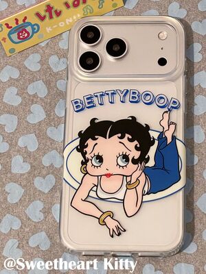 西多士ins可爱辣妹贝蒂适用iphone17promax苹果16手机壳15少女