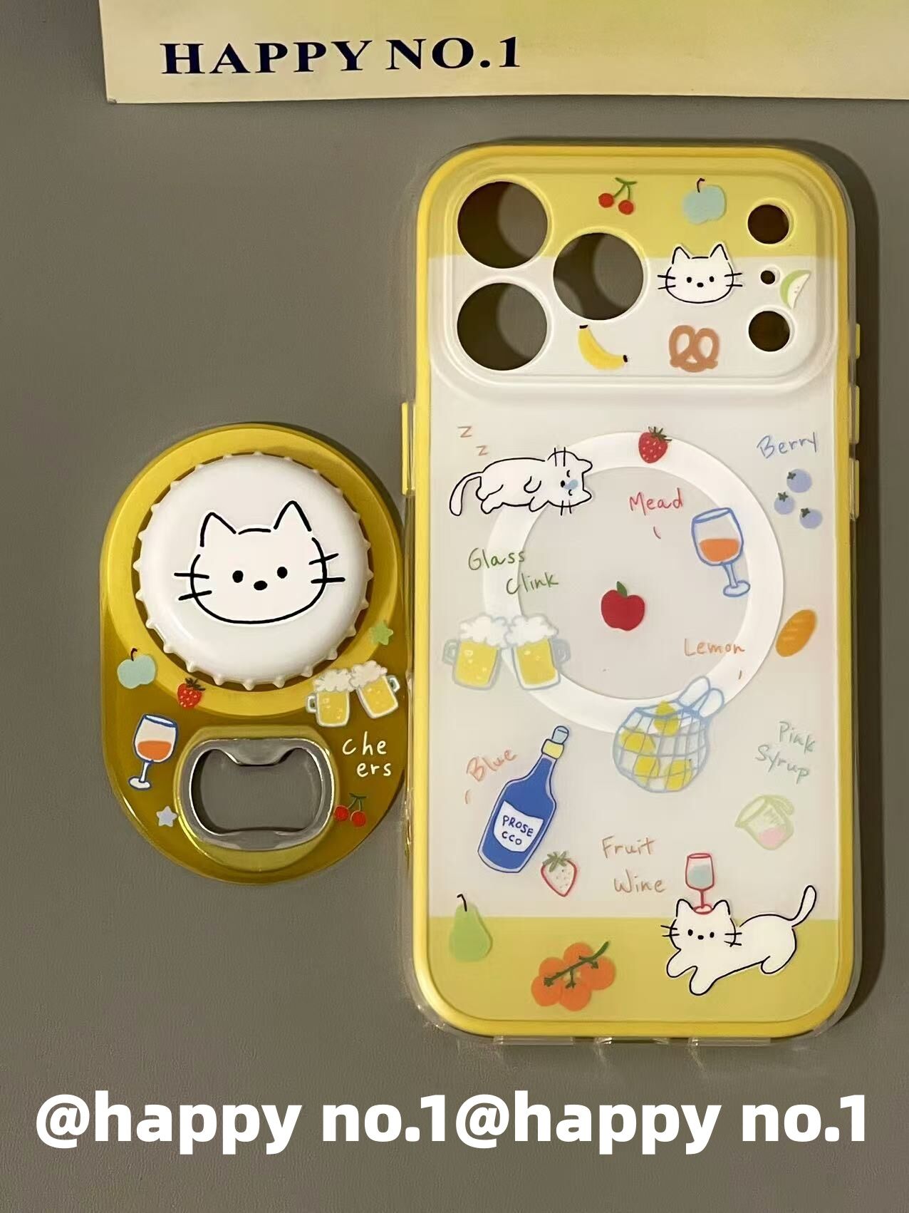 西多士古早小猫咪开瓶器磁吸支架适用苹果iPhone手机壳防摔双层少女防水