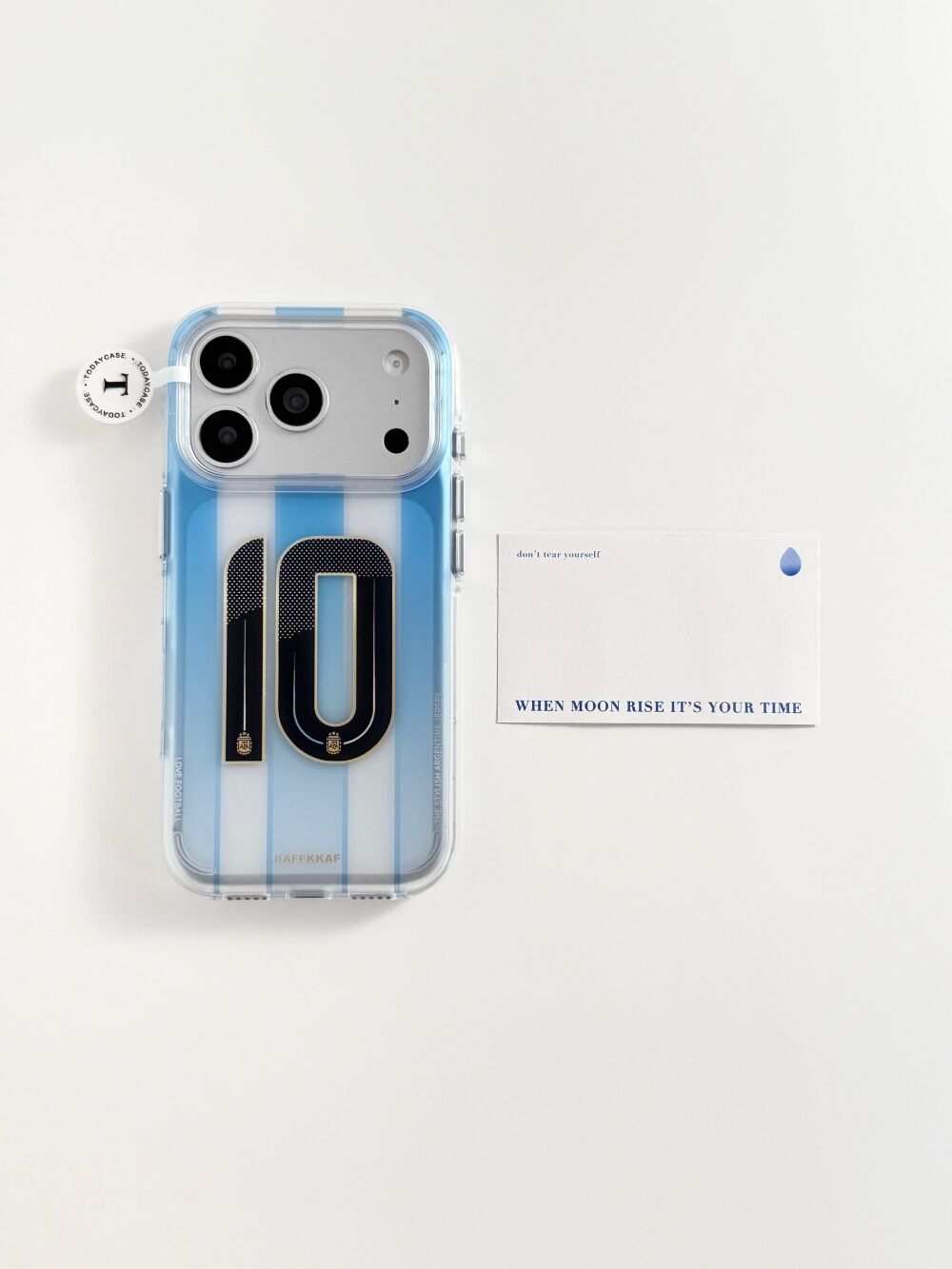 西多士ins蓝白条纹10号适用苹果17promax双层iphone16/15磨砂14手机硬壳