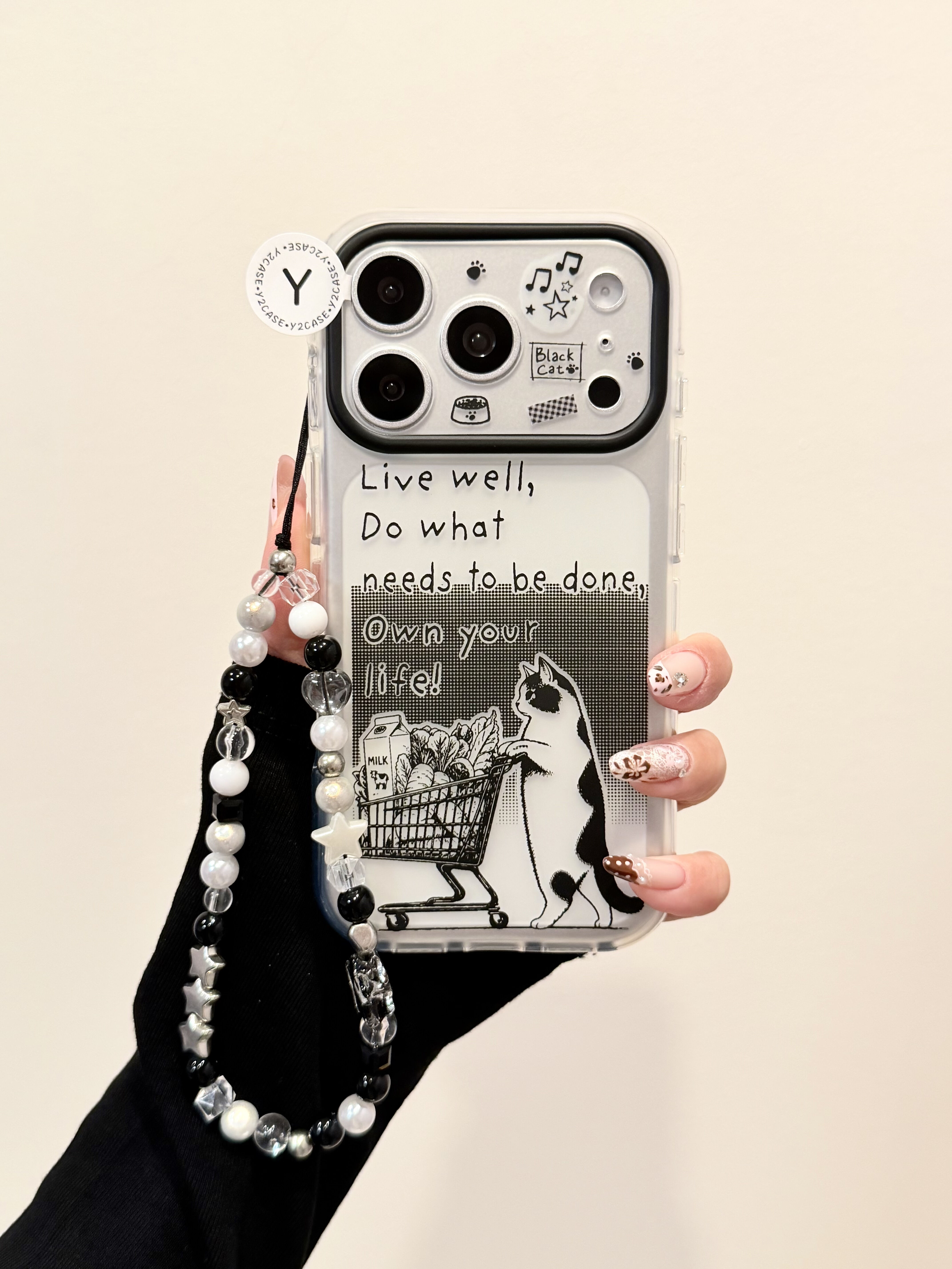 西多士磨砂可爱松弛感推购物车小猫IMD双层手机壳适用iPhone17新款苹果16日韩卡通ins15