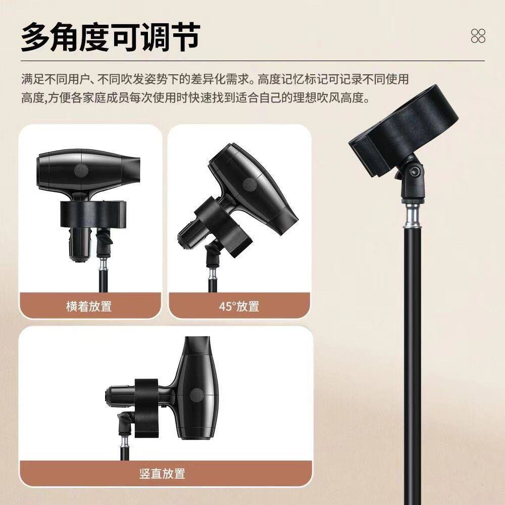 吹风机夹免手持加大号话筒夹落地支架麦克风夹1/4电容麦夹加大号