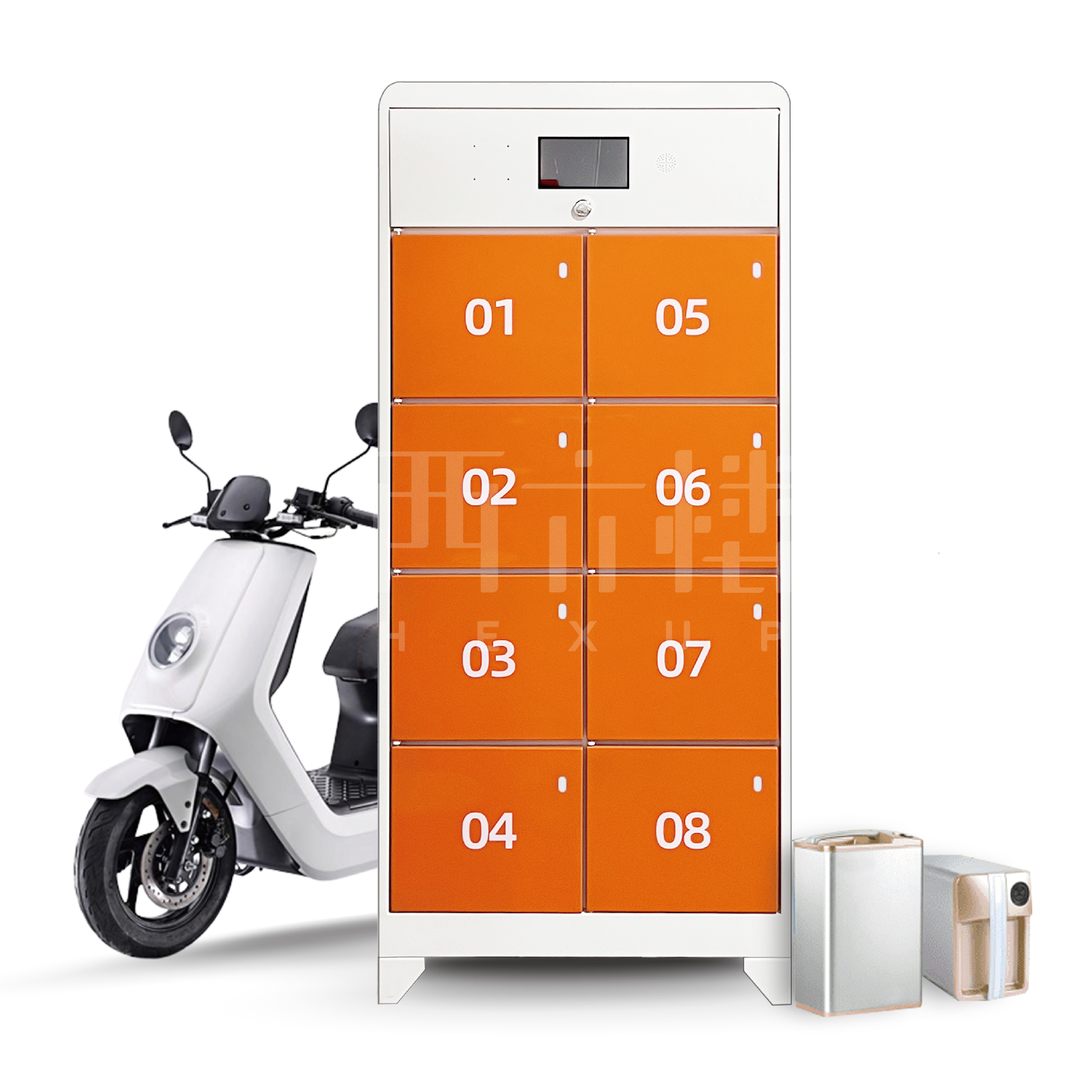 锂电池换电柜、外卖/快递专属！