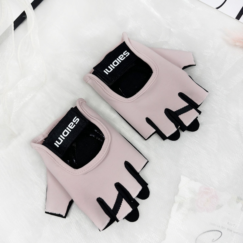 健身手套女半指夏季薄款透气壶铃瑜伽动感单车防滑耐磨运动骑行男