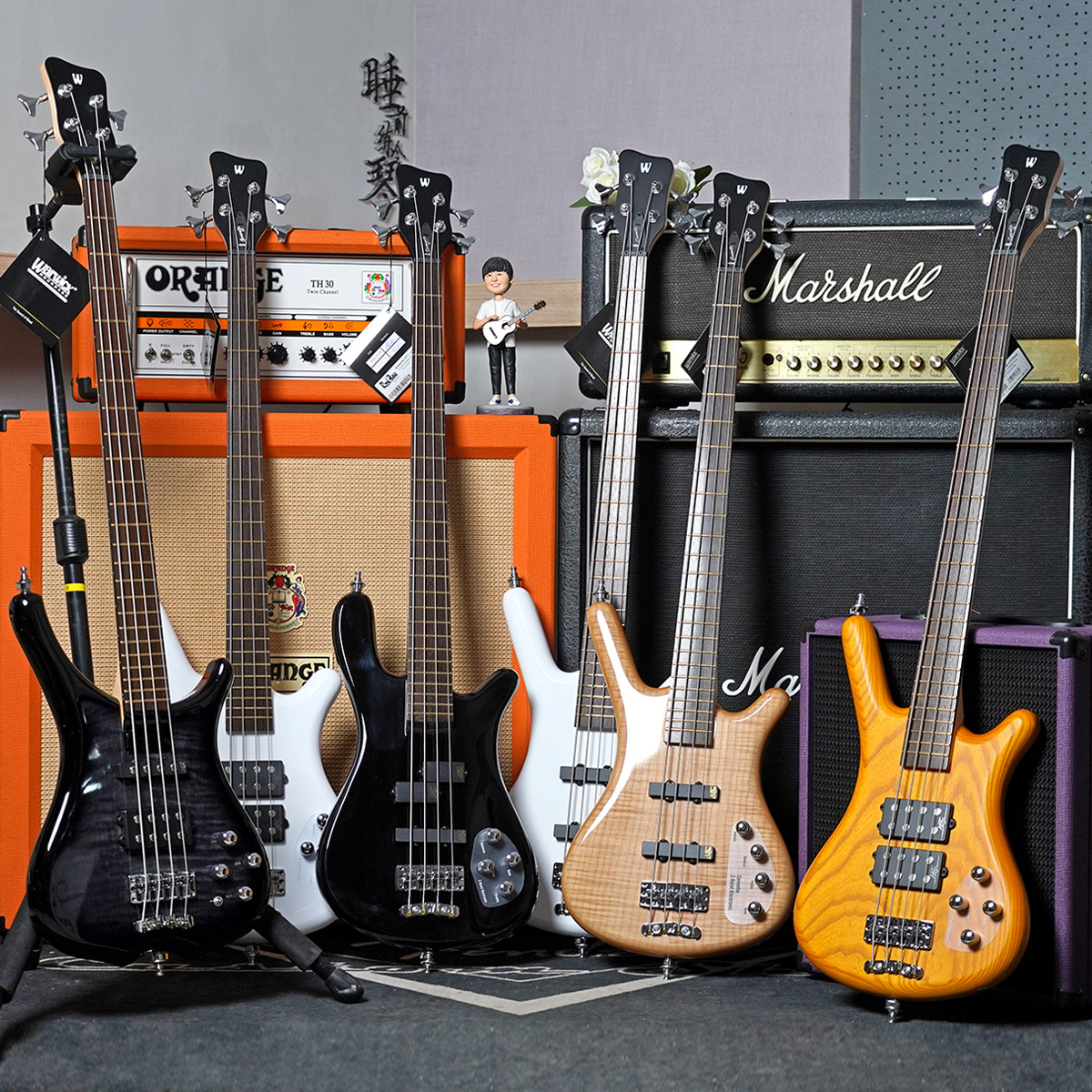 【琴庐乐器】Warwick握威 ROCKBASS 流光溢彩/巡洋舰/永恒电贝斯